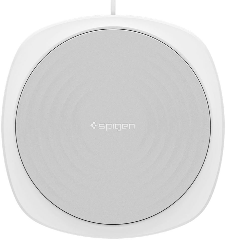 Spigen Essential F305W Universele Wireless Fast Charger (9W) Wit afbeelding 5