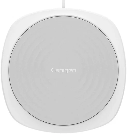 Spigen Essential F305W Universele Wireless Fast Charger (9W) Wit afbeelding 5