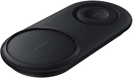 Samsung Charger Duo Pad EP-P5200 Draadloze Fast Charge Oplader Zwart afbeelding 5