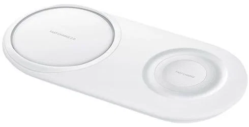 Samsung Charger Duo Pad EP-P5200 Draadloze Fast Charge Oplader Wit afbeelding 4
