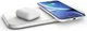 ZENS Aluminium Series Dual Smartphone QI Draadloze Oplader Wit afbeelding 1