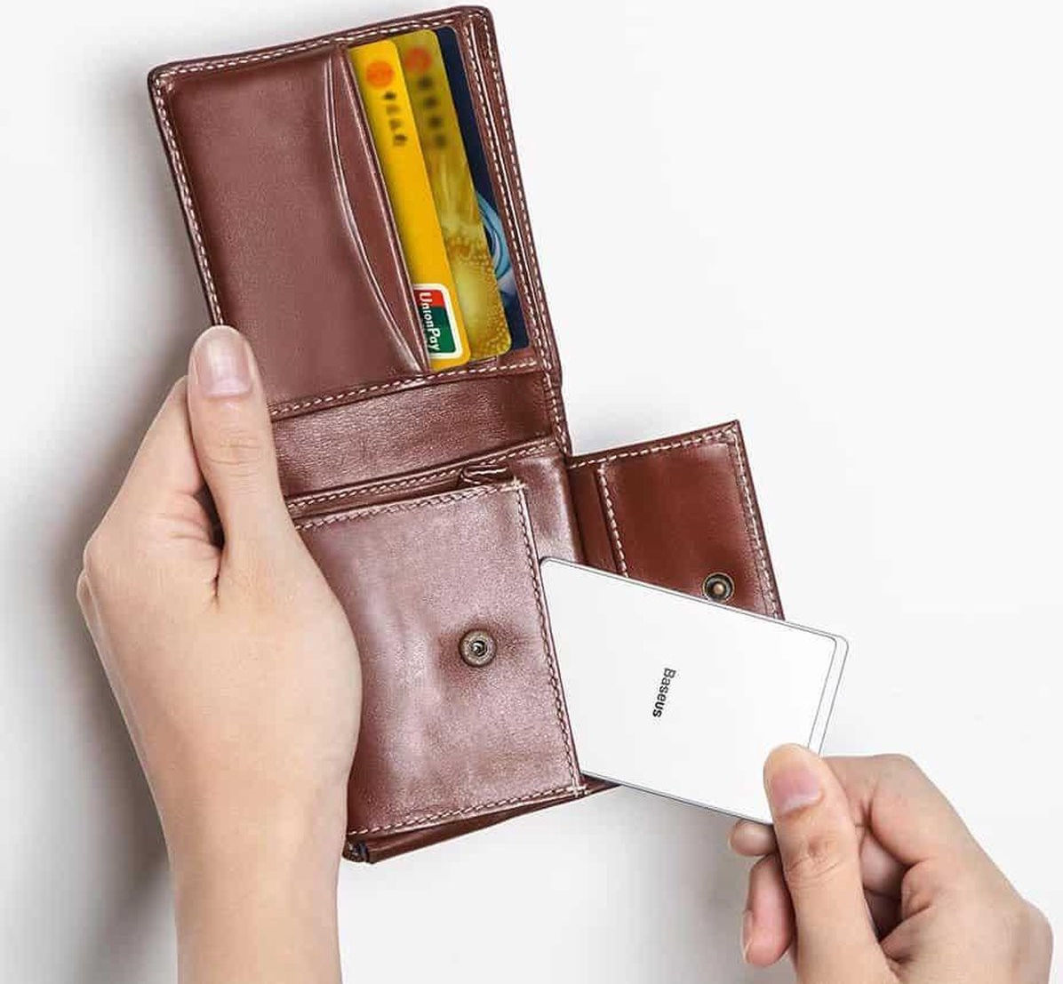 Baseus Compacte Draadloze Oplader 15W Ultra Dun met USB Kabel 1M Zwart afbeelding 8