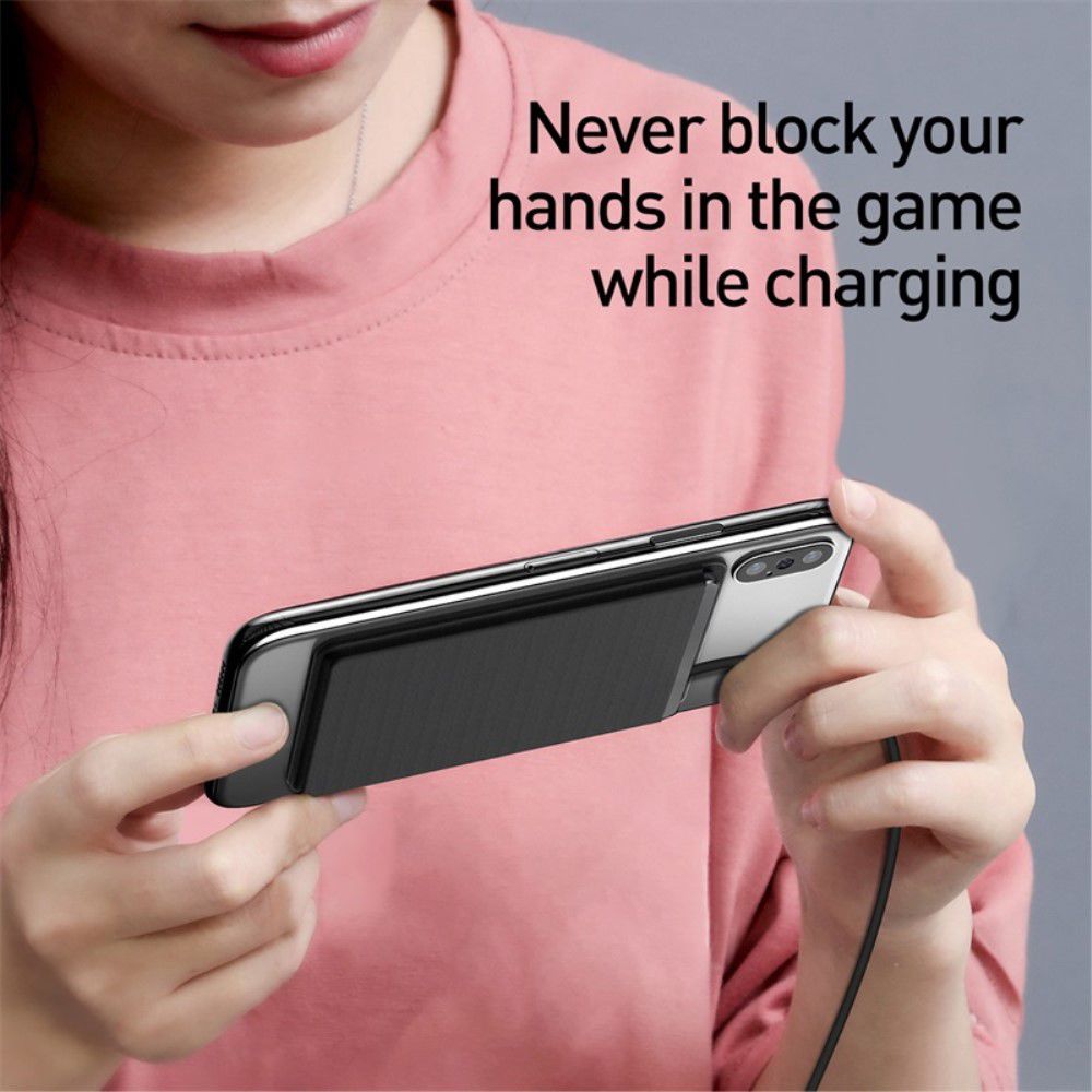 Baseus Compacte Draadloze Oplader 15W Ultra Dun met USB Kabel 1M Zwart afbeelding 11