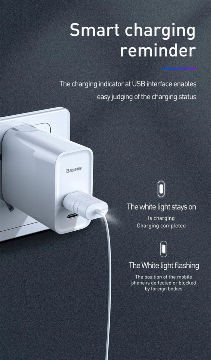 Baseus Compacte Draadloze Oplader 15W Ultra Dun met USB Kabel 1M Zwart afbeelding 15