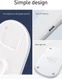 Baseus 3 in 1 Draadloze Oplader [iPhone + Apple Watch + AirPods] Wit afbeelding 28