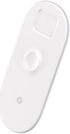 Baseus 3 in 1 Draadloze Oplader [iPhone + Apple Watch + AirPods] Wit afbeelding 7