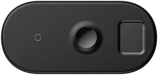 Baseus 3 in 1 Draadloze Oplader [iPhone + Apple Watch + AirPods] Zwart afbeelding 14