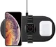 Baseus 3 in 1 Draadloze Oplader [iPhone + Apple Watch + AirPods] Zwart afbeelding 1