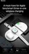 Baseus 3 in 1 Draadloze Oplader [iPhone + Apple Watch + AirPods] Zwart afbeelding 3