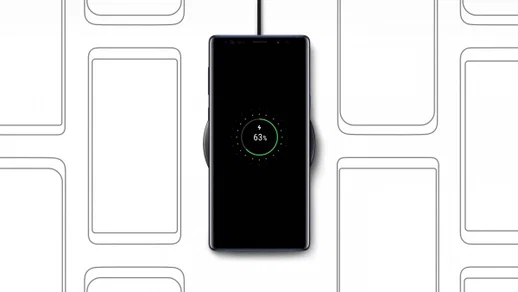 Samsung EP-P1100 Slim Wireless Charging Pad Fast Charge Oplader Zwart afbeelding 7