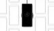 Samsung EP-P1100 Slim Wireless Charging Pad Fast Charge Oplader Zwart afbeelding 7