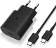 Originele Samsung 25W Power Adapter met USB-C Kabel 1 Meter 3A Zwart afbeelding 5