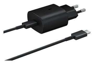 Originele Samsung 25W Power Adapter met USB-C Kabel 1 Meter 3A Zwart