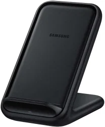 Originele Samsung Wireless Charging Stand Fast Charge Oplader Zwart afbeelding