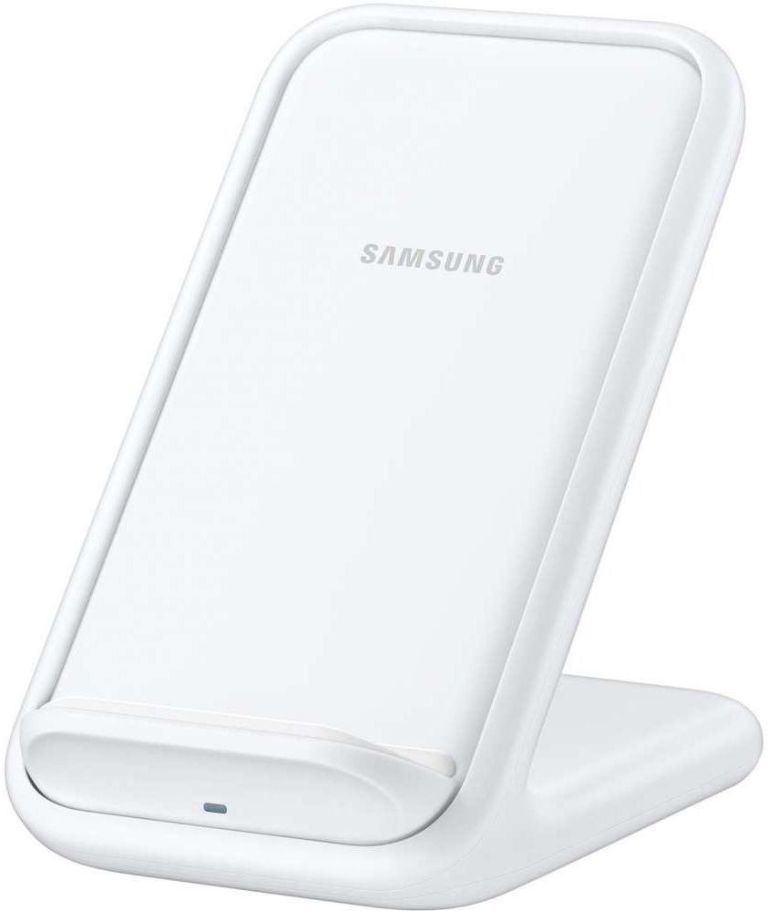 Originele Samsung Wireless Charging Stand Fast Charge Oplader Wit afbeelding 1