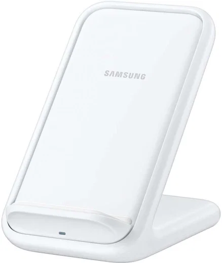 Originele Samsung Wireless Charging Stand Fast Charge Oplader Wit afbeelding 1