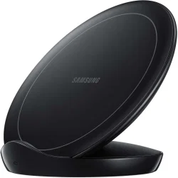 Samsung Wireless Charger Stand Fast Charge Oplader 9W Zwart afbeelding