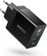 Anker PowerPort+ 1 (18W) Quick Charge / PowerIQ USB-A Adapter Zwart afbeelding 1