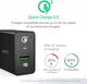 Anker PowerPort+ 1 (18W) Quick Charge / PowerIQ USB-A Adapter Zwart afbeelding 6