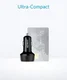 Anker PowerDrive Speed 2 Dubbele USB Autolader 39W Fast Charge Zwart afbeelding 11