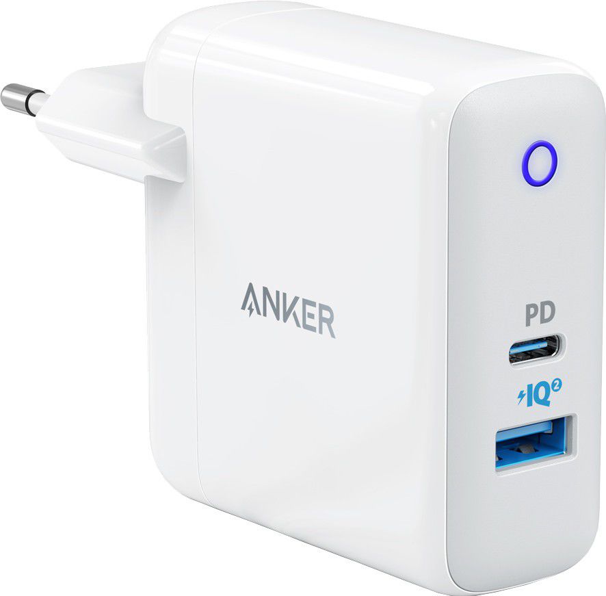 Anker PowerPort II USB Power Delivery 49.5W Thuislader Wit afbeelding 1