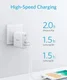 Anker PowerPort II USB Power Delivery 49.5W Thuislader Wit afbeelding 3
