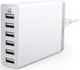 Anker PowerPort 6 Poorts USB 60W Thuislader Wit afbeelding 1