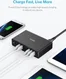 Anker PowerPort 10 Poorts USB 60W Thuislader Zwart afbeelding 8