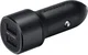 Originele Samsung Duo 15W Fast Charge Autolader Twee USB Poorten Zwart afbeelding 1