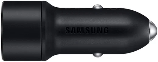 Originele Samsung Duo 15W Fast Charge Autolader Twee USB Poorten Zwart afbeelding 4