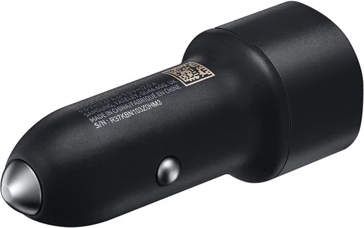 Originele Samsung Duo 15W Fast Charge Autolader Twee USB Poorten Zwart afbeelding 3