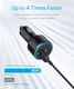 Anker PowerDrive Speed+ Power Delivery Autolader Zwart afbeelding 5