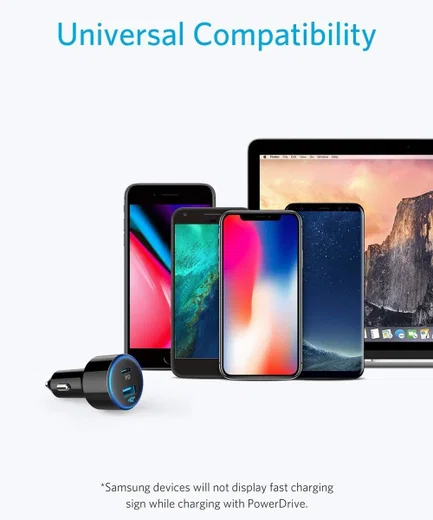 Anker PowerDrive Speed+ Power Delivery Autolader Zwart afbeelding 6