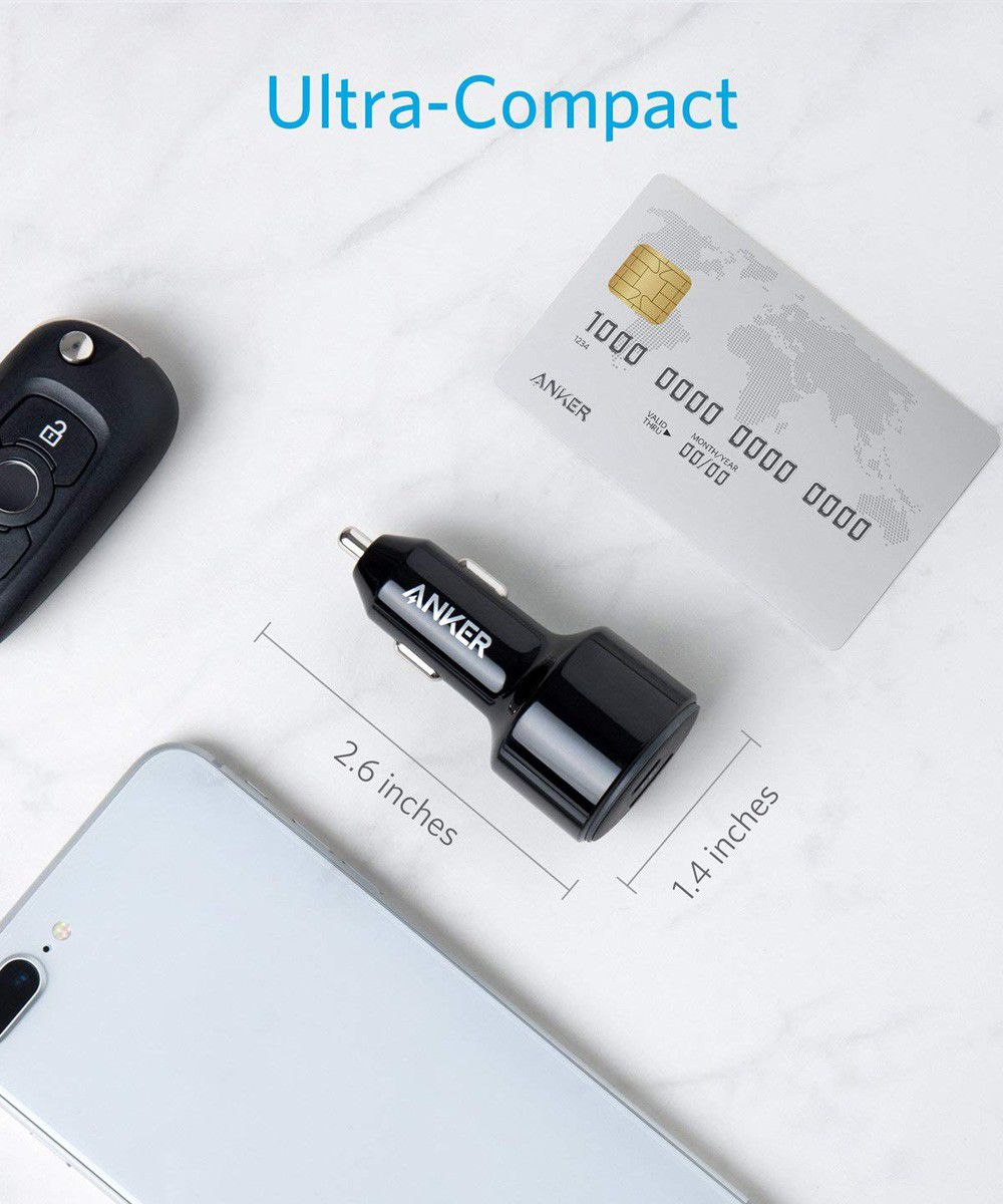 Anker PowerDrive Speed+ Power Delivery Autolader Zwart afbeelding 7