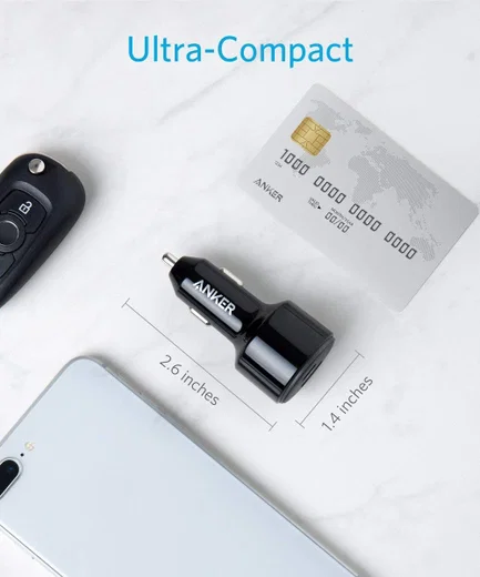Anker PowerDrive Speed+ Power Delivery Autolader Zwart afbeelding 7