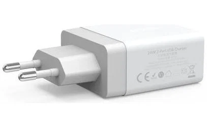 Anker PowerPort 2 Poorts USB 24W Thuislader Wit afbeelding 4