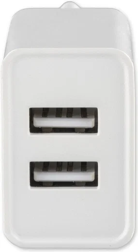 4smarts VoltPlug Dual 12W USB-A Adapter met Twee Poorten Wit afbeelding 3