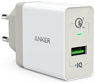 Anker PowerPort+ 1 18W Quick-Charge 3.0 Thuislader Wit afbeelding 1