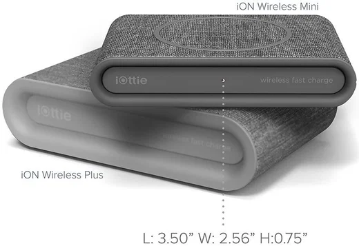 iOttie iON Wireless Mini Fast Charge Draadloze Oplader 10W Grijs afbeelding 6