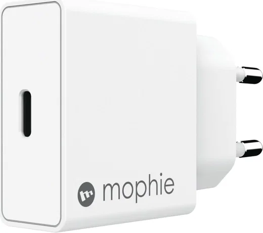 Mophie USB-C 18W Fast Charge Thuislader Wit afbeelding 2
