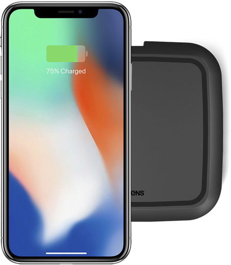 Zens Snelle Universele Draadloze Oplader 10W Zwart afbeelding 1