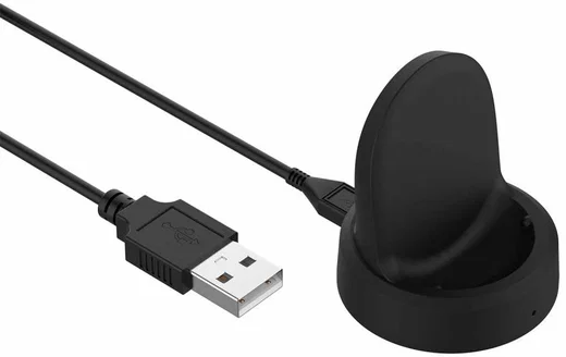 Samsung Galaxy Watch Active Oplader Draadloos Opladen Dock Zwart afbeelding 4