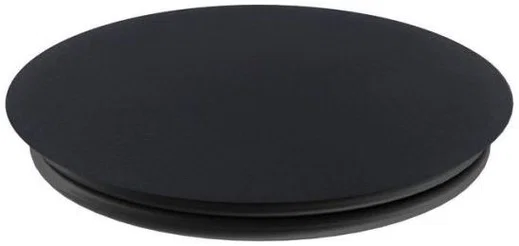PopSockets Premium PopGrip Telefoon Greep en Standaard Aluminium Zwart afbeelding 2