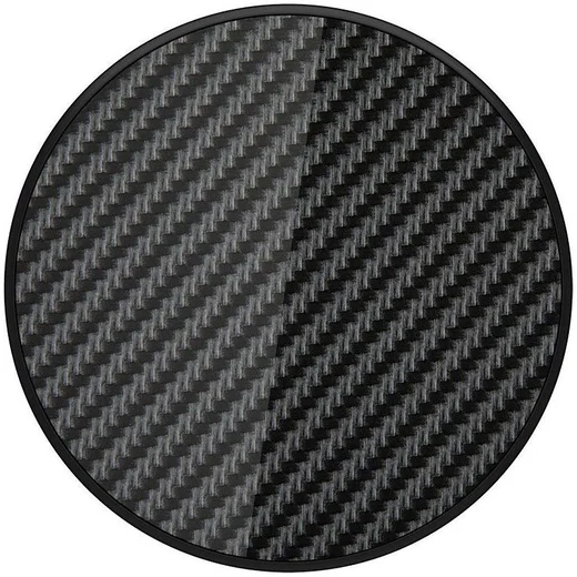 PopSockets Premium PopGrip Telefoon Greep en Standaard Carbon Fiber Zwart afbeelding 3