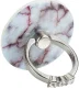 Universele Kickstand Ring en Vinger Houder Attachable Marmer Roze/Wit afbeelding 2