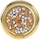 Universele Kickstand Ring en Vinger Houder Attachable Glitter Goud afbeelding 1