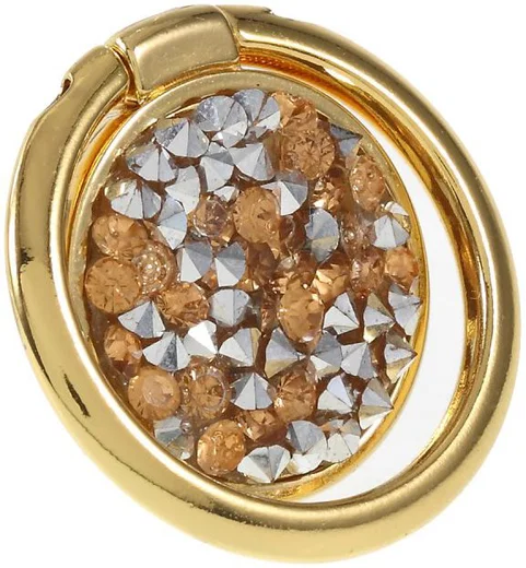 Universele Kickstand Ring en Vinger Houder Attachable Glitter Goud afbeelding 2