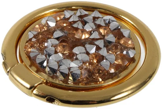Universele Kickstand Ring en Vinger Houder Attachable Glitter Goud afbeelding 3