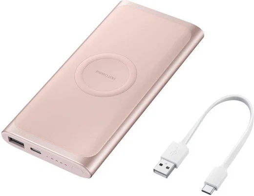 Samsung Wireless Battery Pack 10.000 mAh Roze Goud afbeelding 5