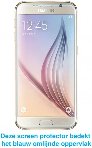Samsung Galaxy S6 Screen Protector afbeelding 3